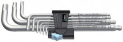 Wera 3950/9 Hajlított csavarhúzó készlet 1.5 mm, 2 mm, 2.5 mm, 3 mm, 4 mm, 5 mm, 6 mm, 8 mm, 10 mm 9 részes (05073544001) (05073544001)