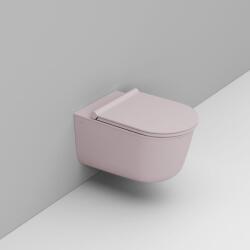 Ceramica Dolomite Mayka wc csésze függesztett perem nélkül rózsaszín D482565 (D482565)