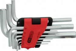 KS TOOLS Belső hatlap Hajlított csavarhúzó készlet 1.5 mm, 2 mm, 2.5 mm, 3 mm, 4 mm, 5 mm, 6 mm, 8 mm, 10 mm 9 részes (151.3212) (151.3212)