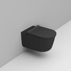 Ceramica Dolomite Mayka wc csésze függesztett perem nélkül fekete D482581 (D482581)
