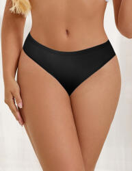 SuperLove Sexy Elastic Low Waist Seamless Panty 5263 Black XL