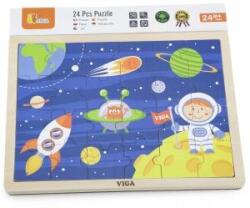 Vigan VIGA Wooden Puzzle Space 24 Elements