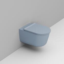Ceramica Dolomite Mayka wc csésze függesztett perem nélkül kék D482571 (D482571)
