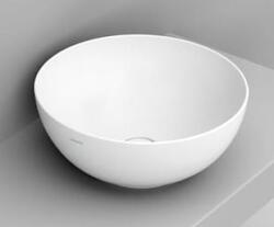 Ceramica Dolomite Noemi mosdótál 44x44 cm kerek mosdótálak fehér matt D310641 (D310641)