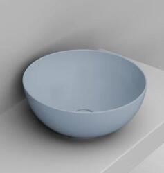 Ceramica Dolomite Noemi mosdótál 44x44 cm kerek mosdótálak kék matt D310671 (D310671)
