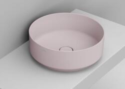 Ceramica Dolomite Noemi mosdótál 44x44 cm kerek mosdótálak rózsaszín matt D310565 (D310565)