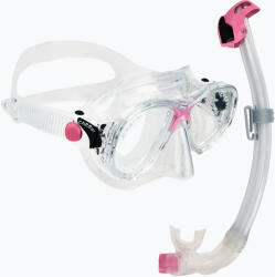 CRESSI Set de scufundare Cressi Marea + Seal Dry Jr clear/pink