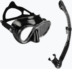 CRESSI Set de scufundări Cressi Big Eyes Evolution + mască Alpha Ultra Dry + snorkel negru WDS337550