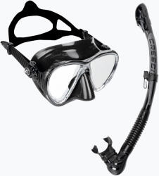 CRESSI Set de scufundări Cressi Big Eyes Evolution + Alpha Ultra Dry black/black