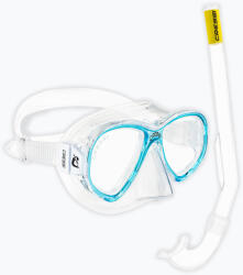 CRESSI Set de snorkeling pentru copii Cressi Perla Jr + Minigringo clear/aquamarine