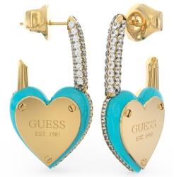 Guess Cercei Guess All You Need is Love lungi email cu inima si cristale JUBE04203JWYGTQT-U