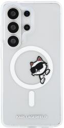 KARL LAGERFELD Husa Karl Lagerfeld IML Peekaboo Choupette cu MagSafe compatibila cu Samsung Galaxy S26 Ultra, Transparent (3666339612788)