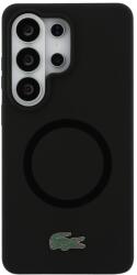 Lacoste Carcasa Lacoste Silicone Metal Croc Logo cu MagSafe compatibila cu Samsung Galaxy S26 Ultra, Negru (3666339612030)