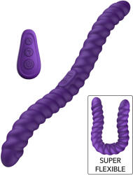 She-E-O Dual-Sided Flexible Vibrator Purple Vibrator