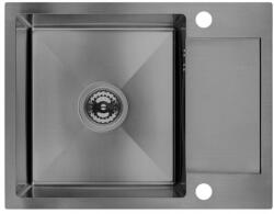 Laveo MARMARA egymed. minicsepp. mosogató, szálcsiszolt inox (SAM_013T) - modernkonyha