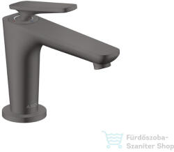 Hansgrohe AXOR CITTERIO C 90 hidegindításos mosdó csaptelep nem zárható leeresztővel, szálcsiszolt fekete króm 49020340 (49020340)
