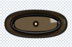 RIHO OVAL solid surface szabadonálló kád 175x80 frosted umber színben (B152003F02)