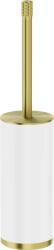 Mexen Triv, fali WC-kefe, fehér / matt arany, 70A33073-55W (70A33073-55W)