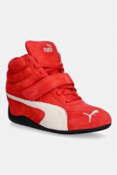 PUMA Speedcat Wedge női velúr sportcipő - piros Női 42