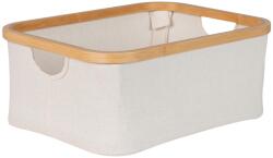 Quax Bézs pamut tárolódoboz Quax Stella 38 x 30 cm (65MM002N)