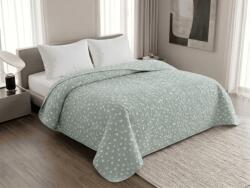  Cuvertura de pat STARS HEARTS, verde Dimensiune: 220 x 240 cm