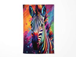  Prosop de plaja XL cu uscare rapida ZEBRINA colorat 100 x 180 cm, 100% microfibra Prosop