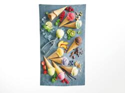  Prosop de plaja XXL cu uscare rapida GELATTO colorat 150 x 210 cm, 100% microfibra Prosop