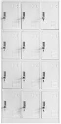 RFG Dulap metalic cu 12 compartimente, 90x40x185 cm, RFG (4035180036) Dulap arhivare