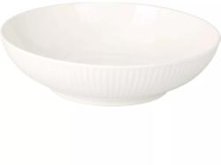 Gastro Farfurie adâncă Gastro, albă, design striat, diametru 200 mm