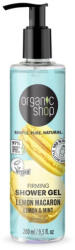 Organic Shop - Lemon macaron Feszesítő tusfürdő citrommal és mentával