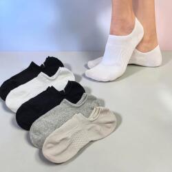 Aura Via Lecsúszásgátlós női titokzokni szett - 5 pár szilikon sarokkal 38-41 119170