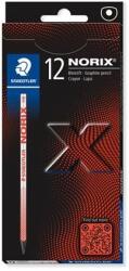 STAEDTLER Grafitceruza, HB, STAEDTLER "Norix® 181", piros (12 db) (TS181HB24)