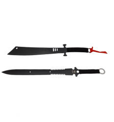 DEPOX Set sabie si maceta de vanatoare, DEPOX®, Asian Level, 57 cm, negru, teaca inclusa (0940)