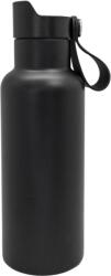 Vin Bouquet Nerthus Двустенна спортна бутилка с дръжка Click Cap, цвят ЧЕРЕН - 500 мл (VB-FIH-1266)