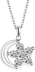  Hold és csillag nyaklánc whitegold