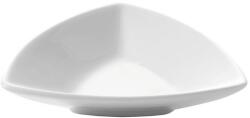 HENDI Set 6 vase aperitive triunghiular, portelan alb termorezistent 600 gr C, Hendi, 10 x 20 x 2.5 cm, DNH784396 (DNH784396)