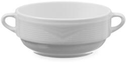 HENDI Bol supa - 120 mm diametru, cu manere laterale, portelan alb, gama Hendi SATURN, DNH794449 (DNH794449) Castron