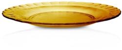 HENDI Farfurie plata Picardie Amber , din sticla, Duralex, set 1 buc. ø260x(H)19mm, DNH3030DF06A1111 (DNH3030DF06A1111)