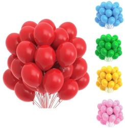 Procart Set 100 baloane petrecere, material latex, forma ovala 30 cm Galben (600734-YELLOW)
