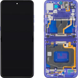 Motorola Display cu Touchscreen Motorola Razr Ultra 2026 / Razr 70 Ultra, cu Rama, Sub Inner, Albastru (Pantone Orient Blue) Service Pack 5D68C32859 (5D68C32288)