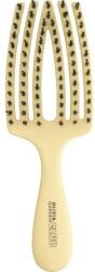 Olivia Garden Club Accesorii THE NOMAD - Detangling & Shine Fingerbrush Yellow Perie Par ă