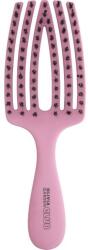 Olivia Garden Club Accesorii THE NOMAD - Detangling & Shine Fingerbrush Pink Perie Par ă