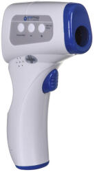 Hi-tech Medical Termometru digital Oromed non contact, cu afisaj si memorie, Alb Albastru