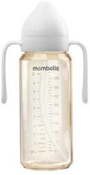 Mombella Biberon Anti-colici Mombella Classic PPSU, 300 ml, cu Tetină Silicon L - Flux Rapid (6-9 Luni) - Ivory (M01834)