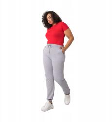 Basic Feel Good Női Nadrág Szürke Pamut Szürke Alkalmi 3XL (2016102833277)