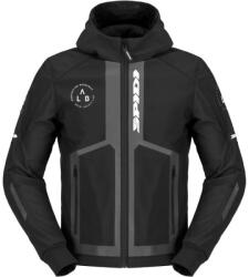 SPIDI Textil Moto Hombre Hoodie Armor Evo 2 Black White (J.SPI.HOODAREV2 NEG/BL-011)