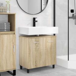 vidaXL Unitate Vanity pentru Baie Stejar Sonoma 60 x 35 x 60 cm GartenMobel Dekor (889407)