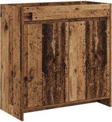 vidaXL Dulap sub chiuveta pentru baie Lemn vechi 78, 5 x 37, 5 x 81 cm GartenMobel Dekor (890790)