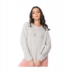 Basic Feel Good Női Pulóver Világos Szürke Pamut Világosszürke L/XL (2016102785873)