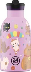 24Bottles Sticlă termică Clima Bottle Kids Meow Friends 330 ml (002378)